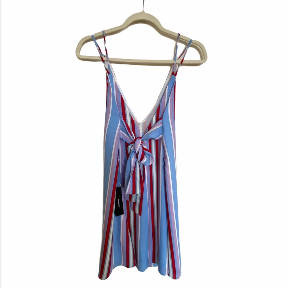 Lulu’s Set Sail Multi Striped Mini Dress - Picture 7 of 12